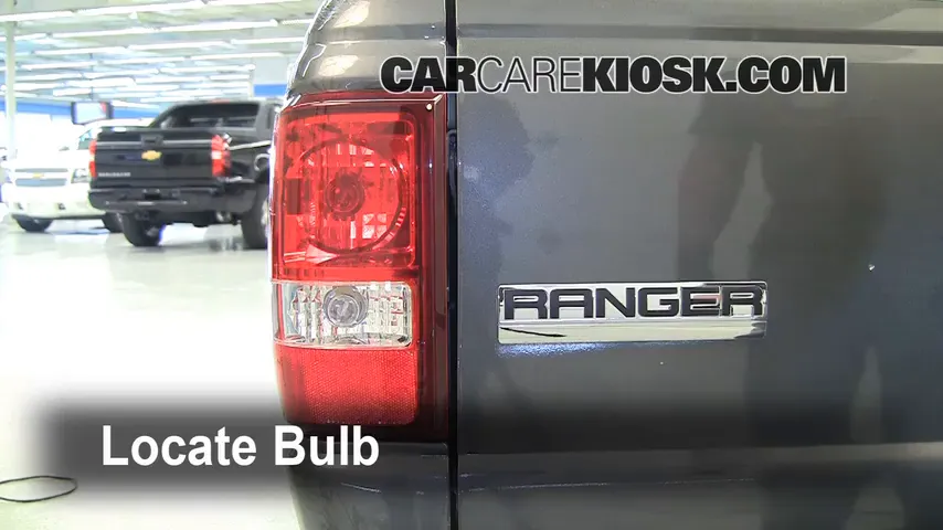 2008 Ford Ranger XL 2.3L 4 Cyl. Standard Cab Pickup Lights Turn Signal - Rear (replace bulb)